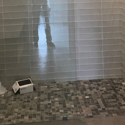 Bathroom tile from Kluesner Flooring in Farley, IA
